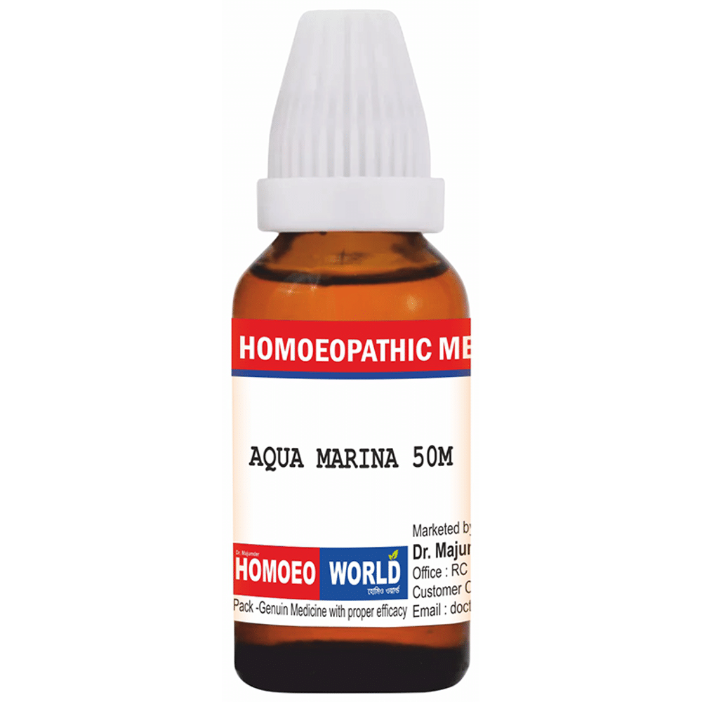 Dr. Majumder Homeo World Aqua Marina Dilution (30ml Each) 50M Dr. Majumder Homeo World Aqua Marina Dilution (30ml Each) 50M