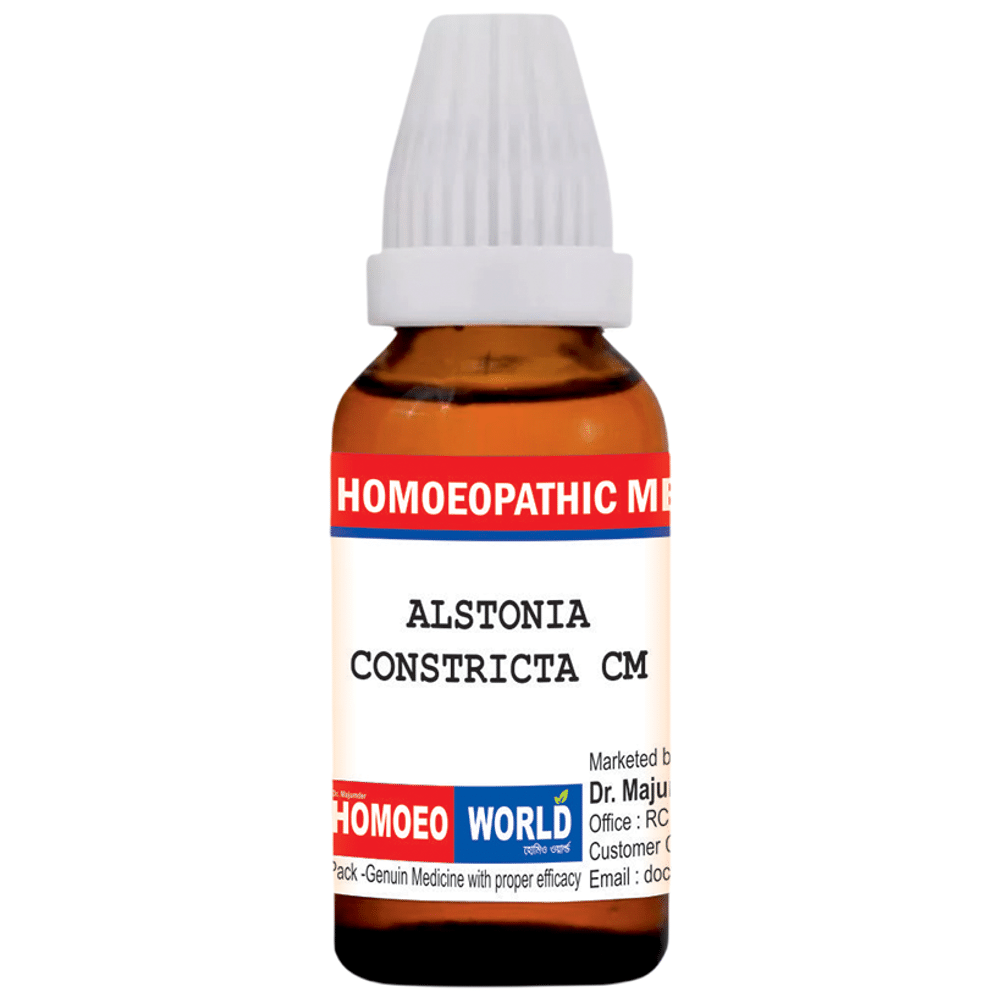 Dr. Majumder Homeo World Alstonia Constricta Dilution (30ml Each) CM Dr. Majumder Homeo World Alstonia Constricta Dilution (30ml Each) CM