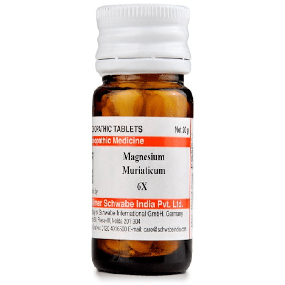 Dr Willmar Schwabe India Magnesium Muriaticum Trituration Tablet 6X Dr Willmar Schwabe India Magnesium Muriaticum Trituration Tablet 6X