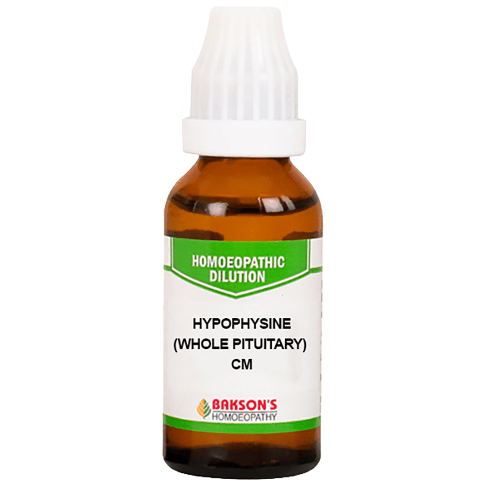 Bakson's Homeopathy Hypophysine (Whole Pituitary) Dilution CM Bakson's Homeopathy Hypophysine (Whole Pituitary) Dilution CM