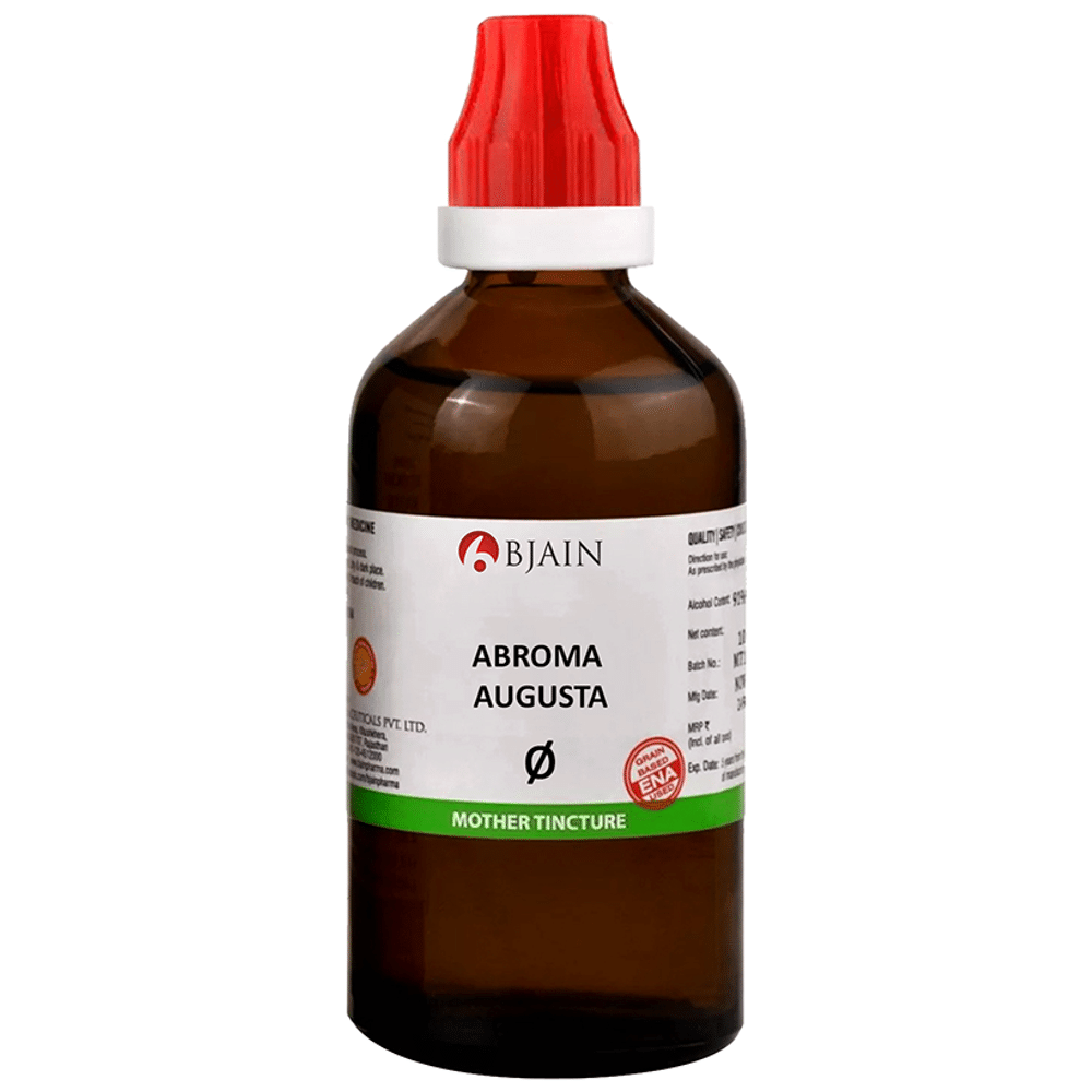 Bjain Abroma Augusta Mother Tincture Homeopathic Medicine Q Bjain Abroma Augusta Mother Tincture Homeopathic Medicine Q