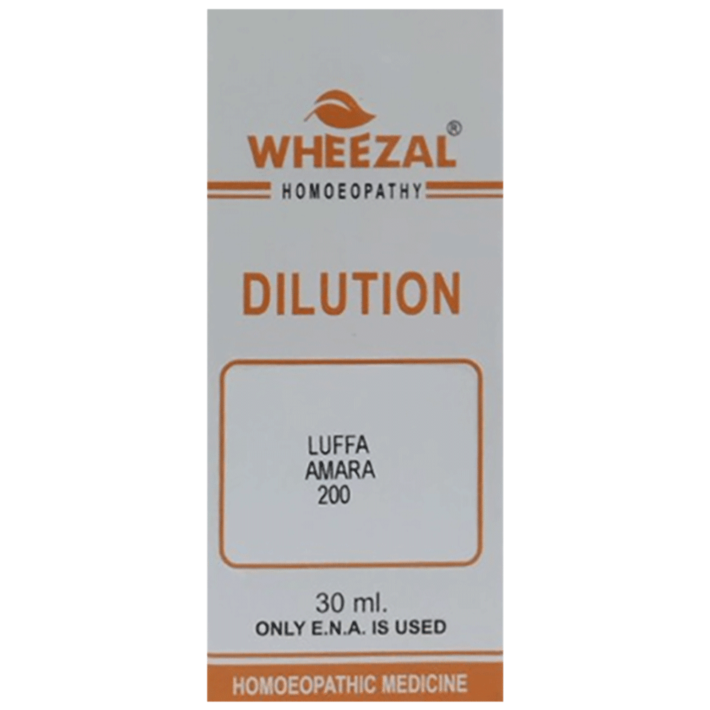 Wheezal Luffa Amara Dilution 200 Wheezal Luffa Amara Dilution 200