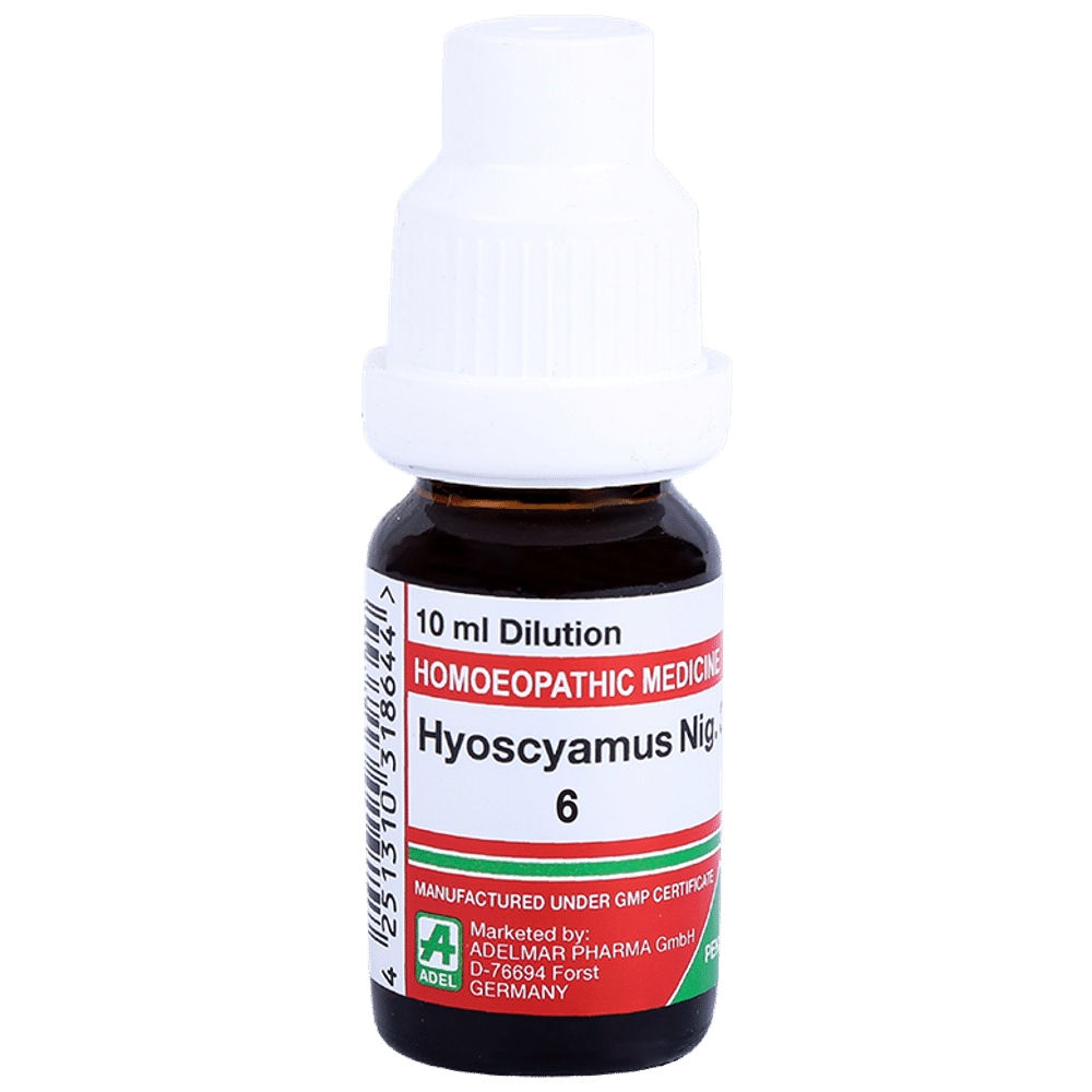 ADEL Hyoscyamus Nig. Dilution 6 ADEL Hyoscyamus Nig. Dilution 6