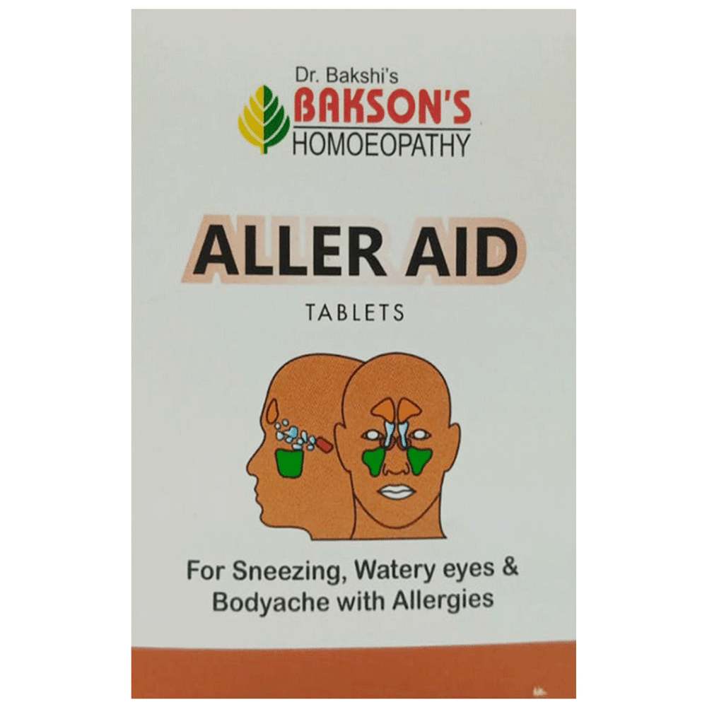 Bakson's Homeopathy Aller Aid Tablet Bakson's Homeopathy Aller Aid Tablet