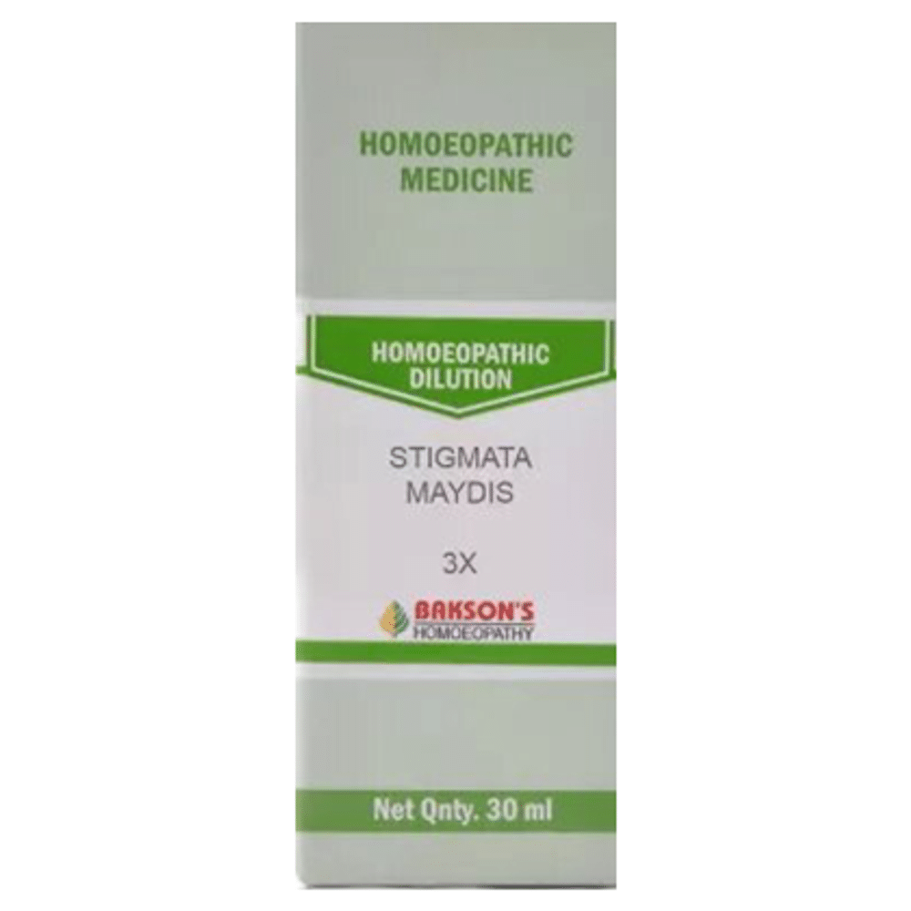 Bakson's Homeopathy Stigmata Maydis Dilution 3X Bakson's Homeopathy Stigmata Maydis Dilution 3X