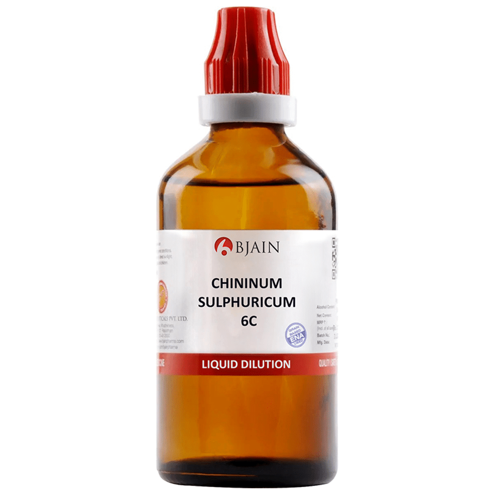 Bjain Chininum Sulphuricum Dilution 6 CH Bjain Chininum Sulphuricum Dilution 6 CH