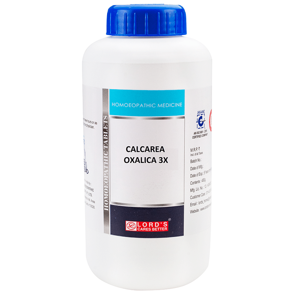 Lord's Calcarea Oxalica Trituration Tablet 3X