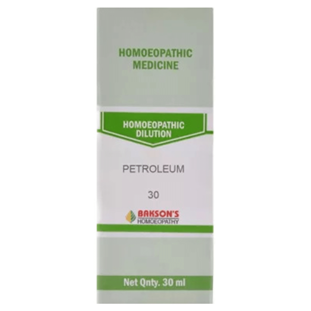 Bakson's Homeopathy Petroleum Dilution 30 Bakson's Homeopathy Petroleum Dilution 30