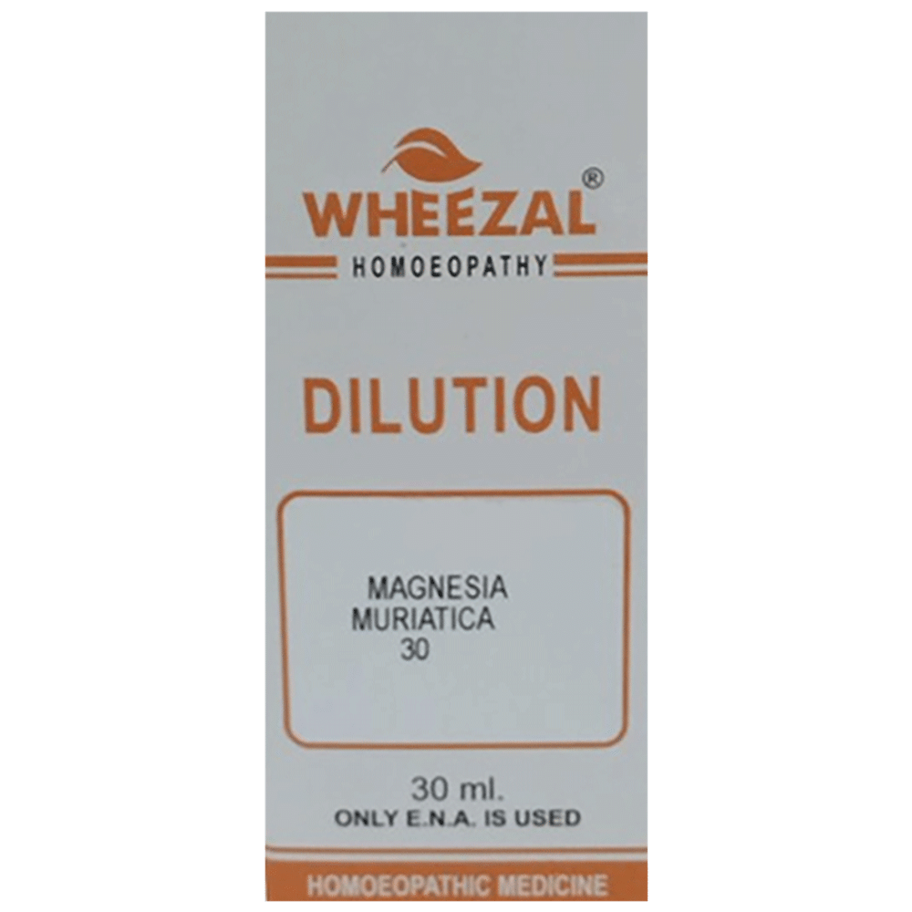 Wheezal Magnesia Muratica Dilution 30 Wheezal Magnesia Muratica Dilution 30