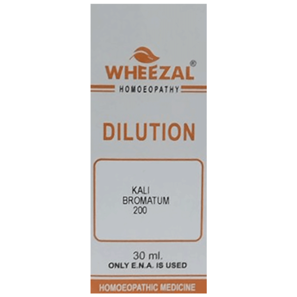 Wheezal Kali Bromatum Dilution 200 Wheezal Kali Bromatum Dilution 200