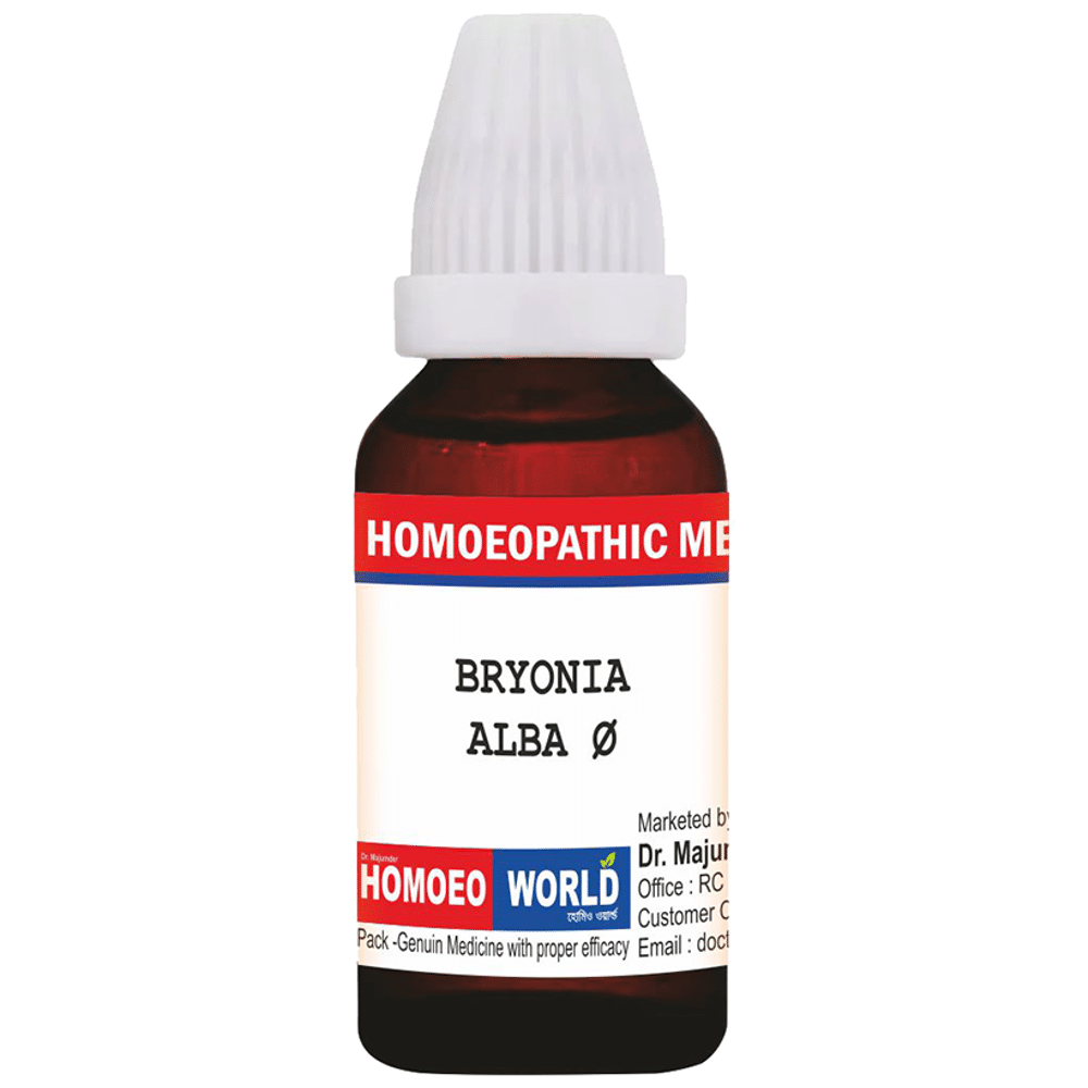 Dr. Majumder Homeo World Bryonia Alba Mother Tincture (30ml Each) Q Dr. Majumder Homeo World Bryonia Alba Mother Tincture (30ml Each) Q