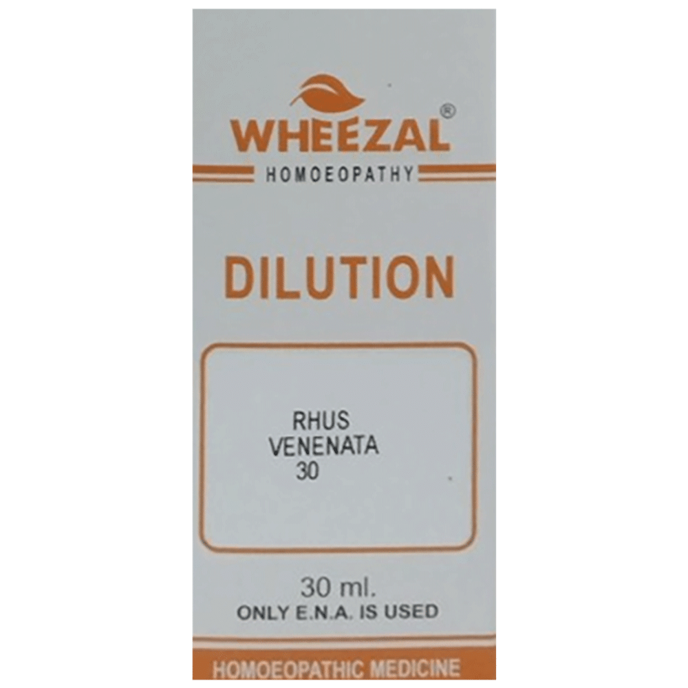 Wheezal Rhus Venn. Dilution 30 Wheezal Rhus Venn. Dilution 30