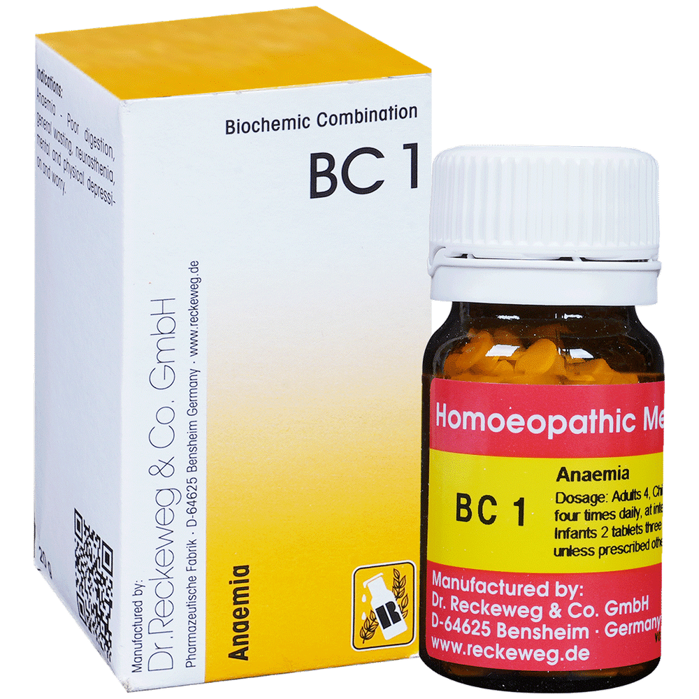 Dr. Reckeweg Bio-Combination 1 (BC 1) Tablet Dr. Reckeweg Bio-Combination 1 (BC 1) Tablet