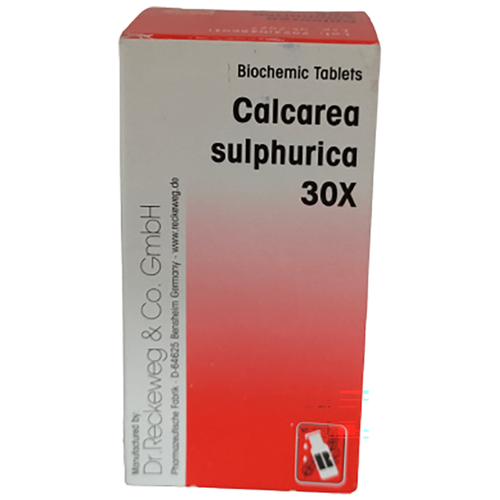 Dr. Reckeweg Calcarea Sulphurica Biochemic Tablet 30X
