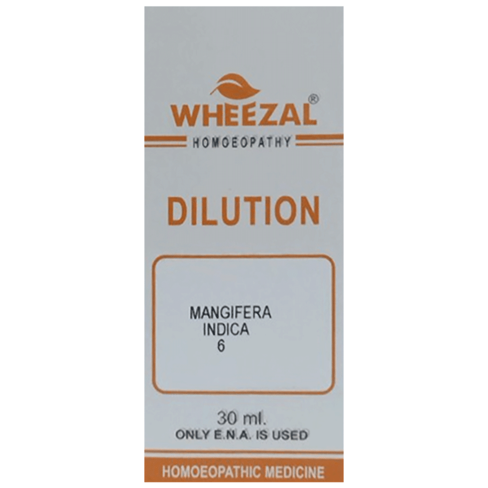 Wheezal Mangifiera Indica Dilution 6 Wheezal Mangifiera Indica Dilution 6