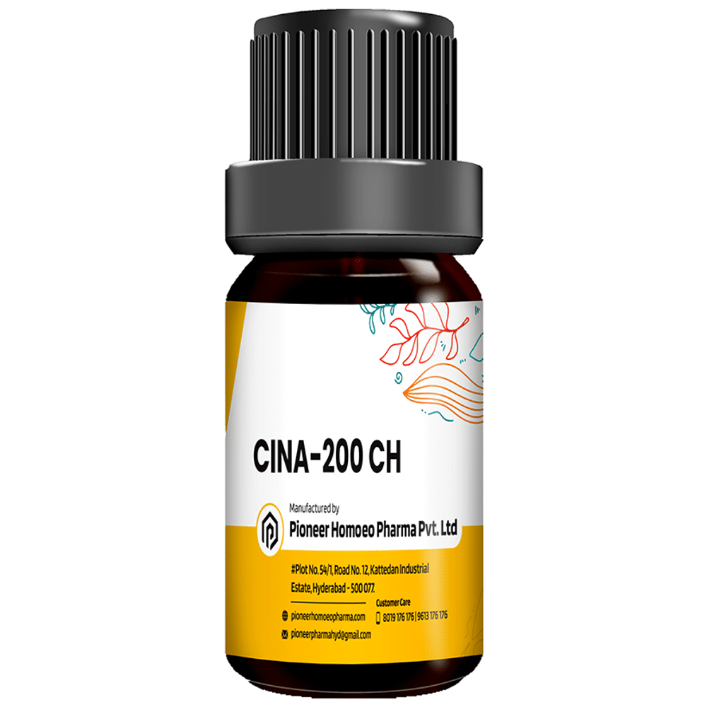 Pioneer Pharma Cina Globules Pellets Multidose Pills 200 CH Pioneer Pharma Cina Globules Pellets Multidose Pills 200 CH