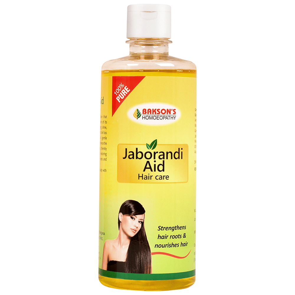 Bakson's Homeopathy Jaborandi Aid Hair Care Oil Bakson's Homeopathy Jaborandi Aid Hair Care Oil