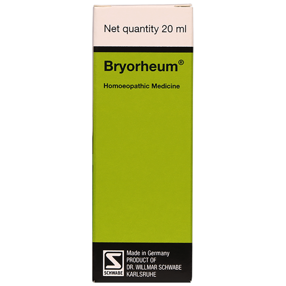 Dr Willmar Schwabe Germany Bryorheum Drop Dr Willmar Schwabe Germany Bryorheum Drop