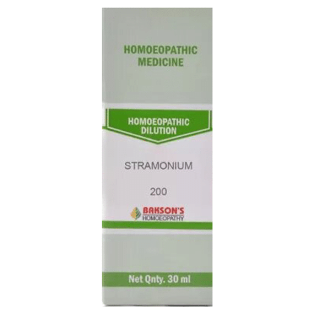 Bakson's Homeopathy Stramonium Dilution 200 Bakson's Homeopathy Stramonium Dilution 200