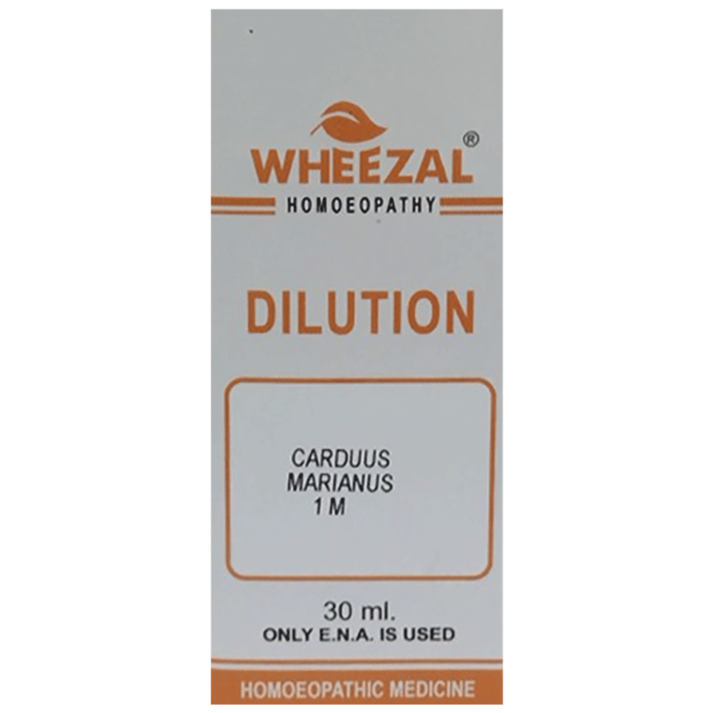 Wheezal Carduus Marianus Dilution 1M Wheezal Carduus Marianus Dilution 1M