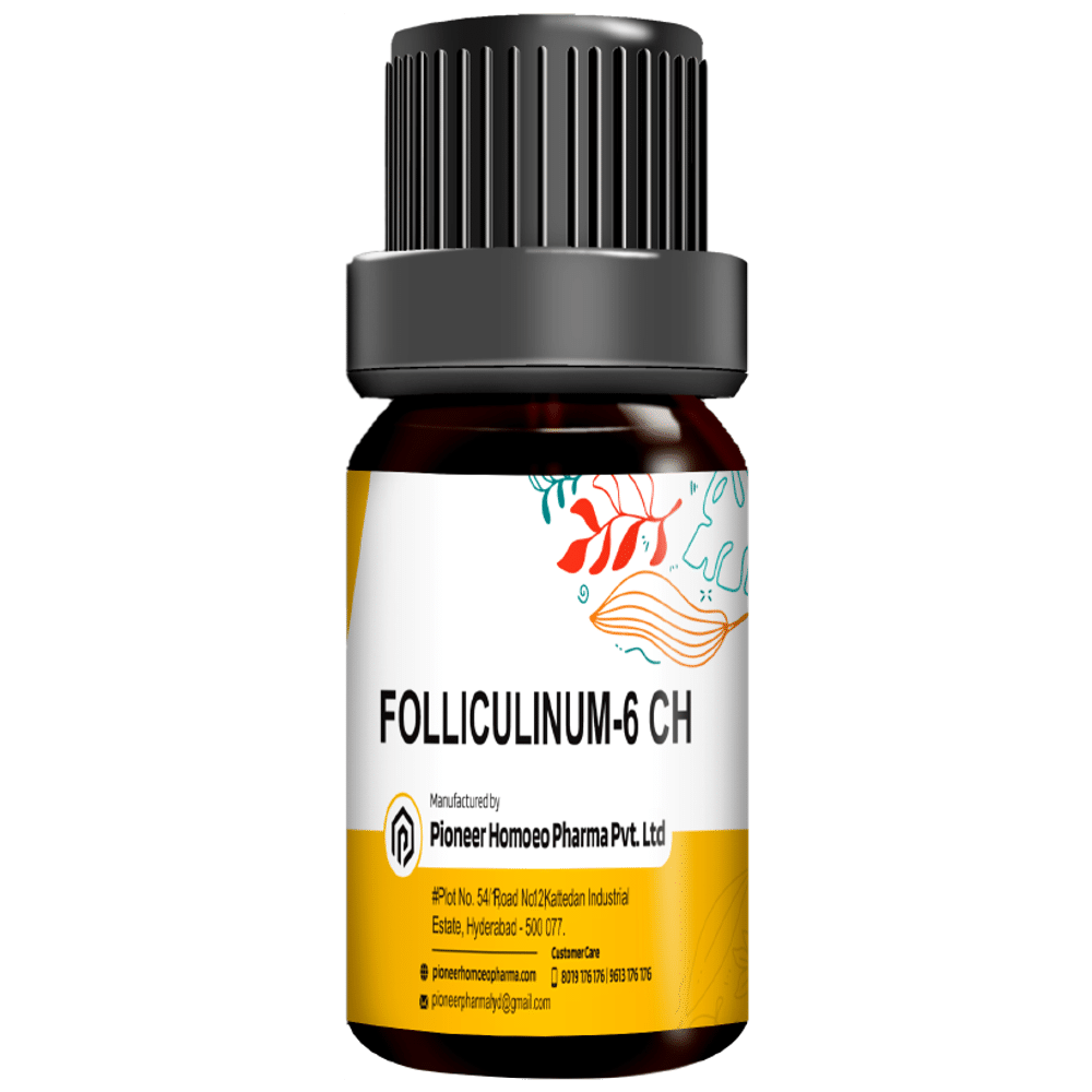 Pioneer Pharma Folliculinum Globules Pellet Multidose Pills 6 CH Pioneer Pharma Folliculinum Globules Pellet Multidose Pills 6 CH