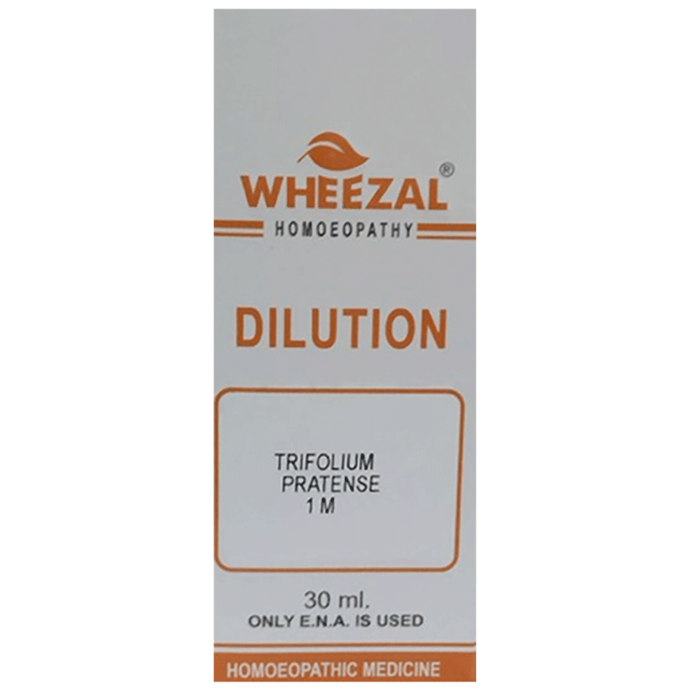 Wheezal Dilution Trfolium Pratense 1M Wheezal Dilution Trfolium Pratense 1M