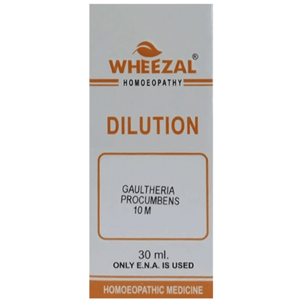Wheezal Gaultheria Procumbens Dilution 10M Wheezal Gaultheria Procumbens Dilution 10M