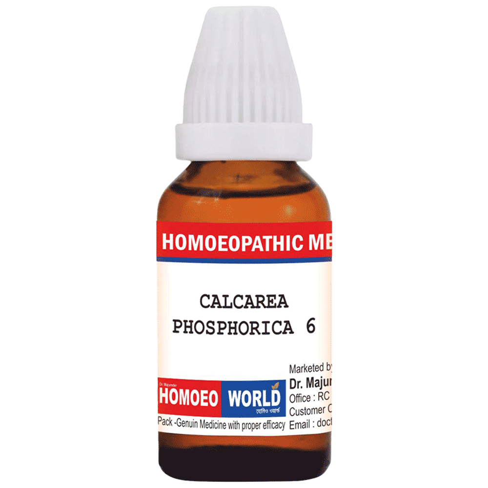 Dr. Majumder Homeo World Calcarea Phosphorica Dilution(30ml Each) 6 CH Dr. Majumder Homeo World Calcarea Phosphorica Dilution(30ml Each) 6 CH