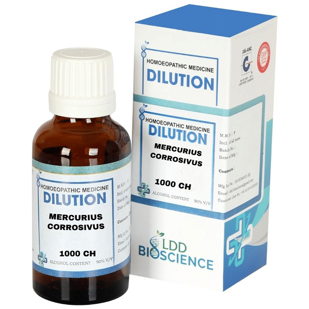 LDD Bioscience Merc Cor Dilution 1000 CH