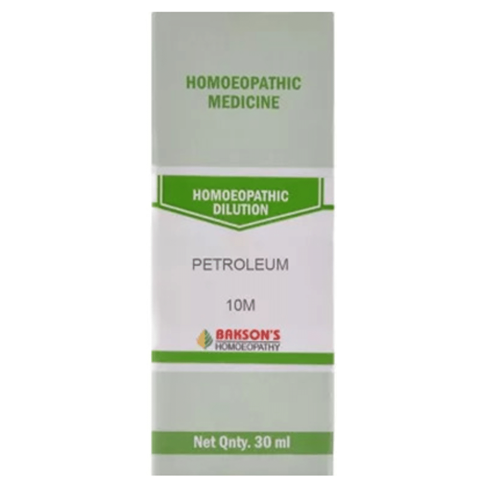 Bakson's Homeopathy Petroleum Dilution 10M Bakson's Homeopathy Petroleum Dilution 10M
