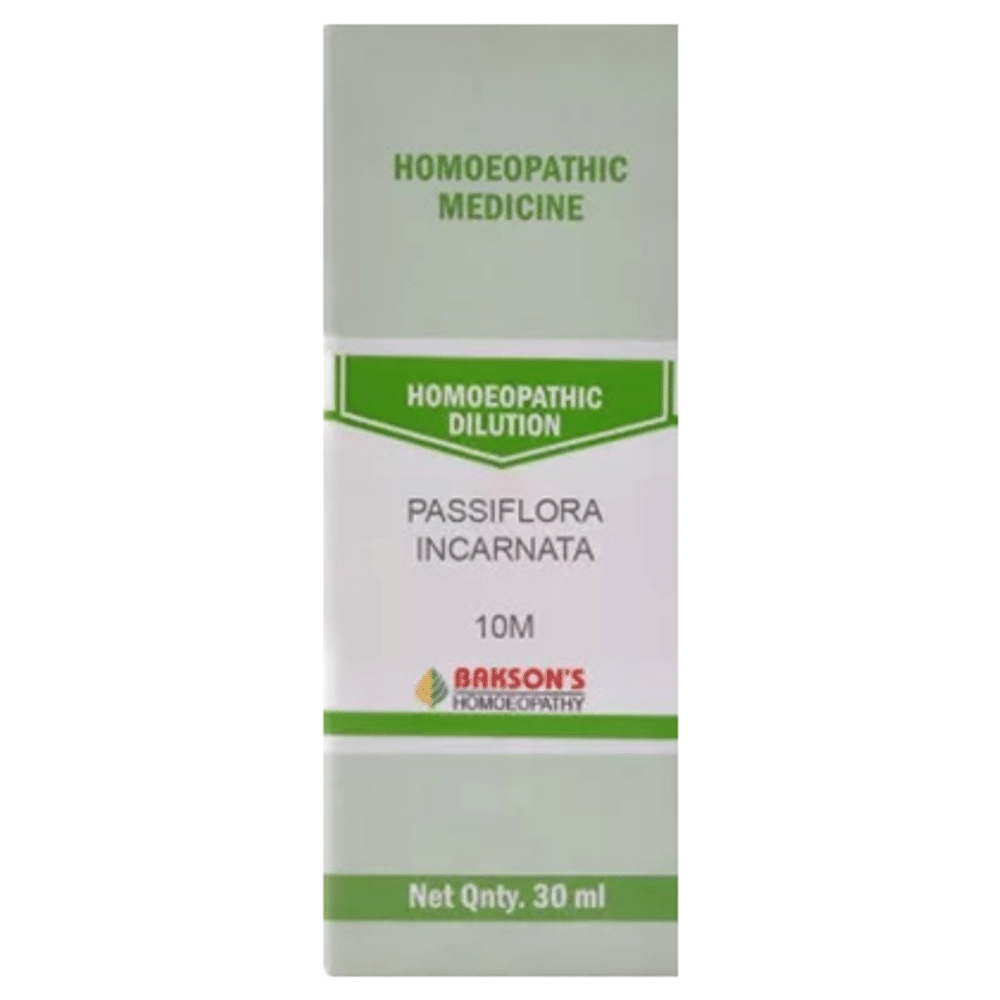 Bakson's Homeopathy Passiflora Incarnata Dilution 10M Bakson's Homeopathy Passiflora Incarnata Dilution 10M