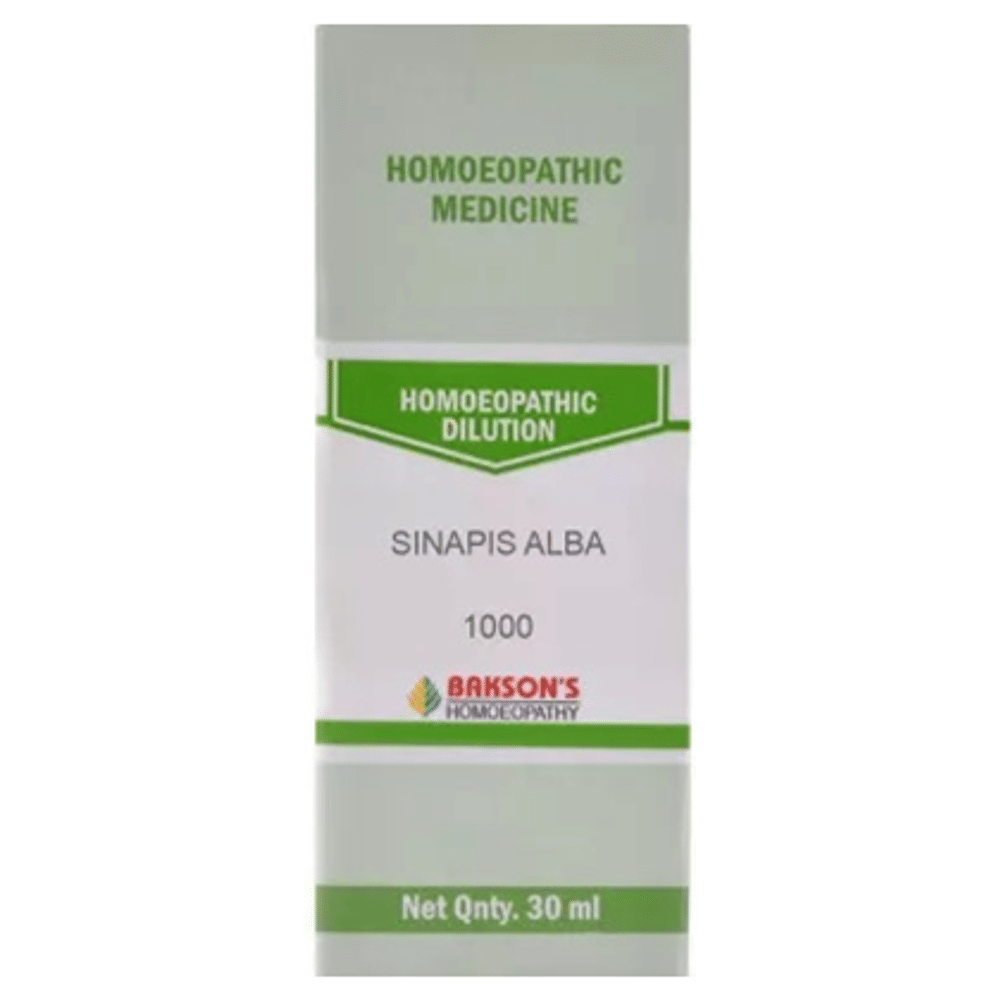Bakson's Homeopathy Sinapis Alba Dilution 1000 CH