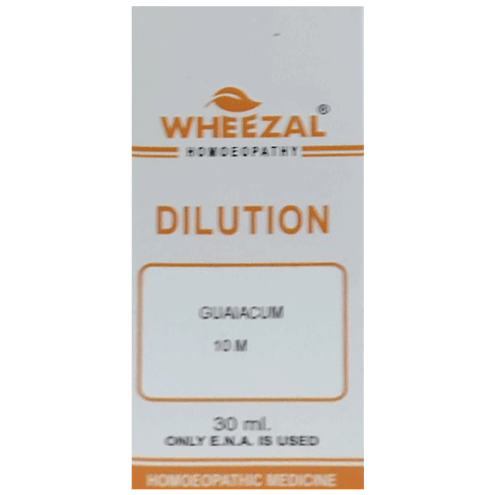 Wheezal Guaiacum Dilution 10M Wheezal Guaiacum Dilution 10M