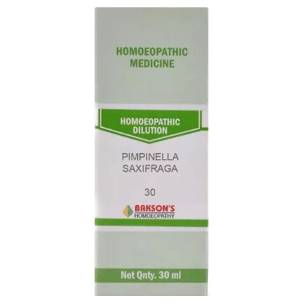 Bakson's Homeopathy Pimpinella Saxifraga Dilution 30