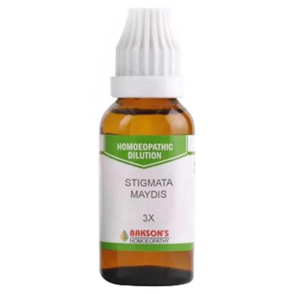 Bakson's Homeopathy Stigmata Maydis Dilution 3X Bakson's Homeopathy Stigmata Maydis Dilution 3X
