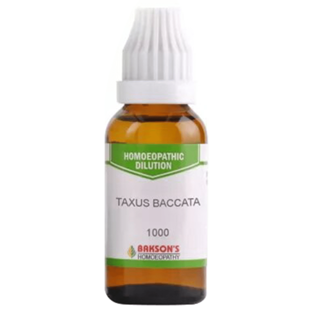 Bakson's Homeopathy Taxus Baccata Dilution 1M Bakson's Homeopathy Taxus Baccata Dilution 1M