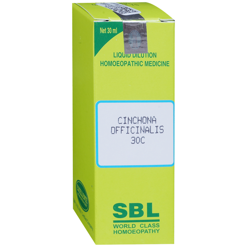 SBL Cinchona Officinalis Dilution 30 CH SBL Cinchona Officinalis Dilution 30 CH