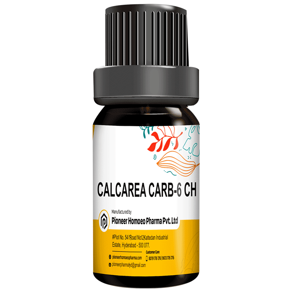 Pioneer Pharma Calcarea Carb Globules Pellets Multidose Pills 6 CH Pioneer Pharma Calcarea Carb Globules Pellets Multidose Pills 6 CH