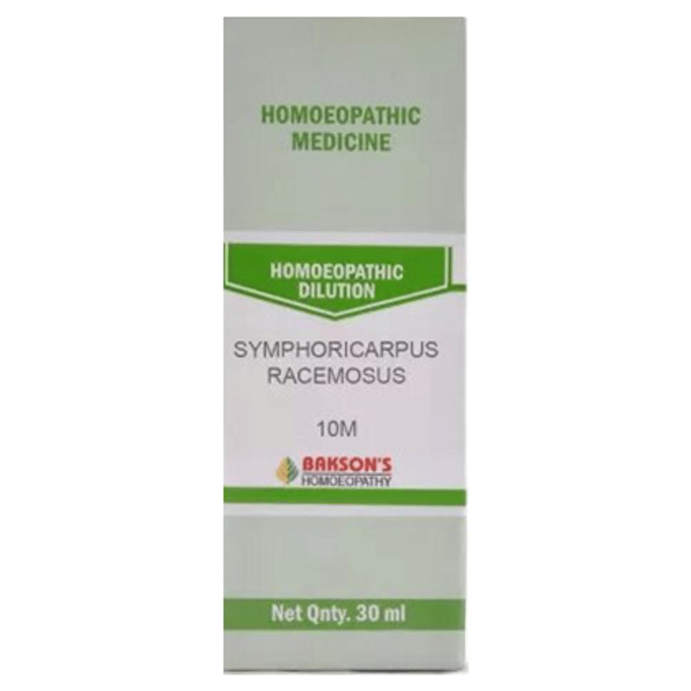 Bakson's Homeopathy Symphoricarpus Racemosus Dilution 10M Bakson's Homeopathy Symphoricarpus Racemosus Dilution 10M