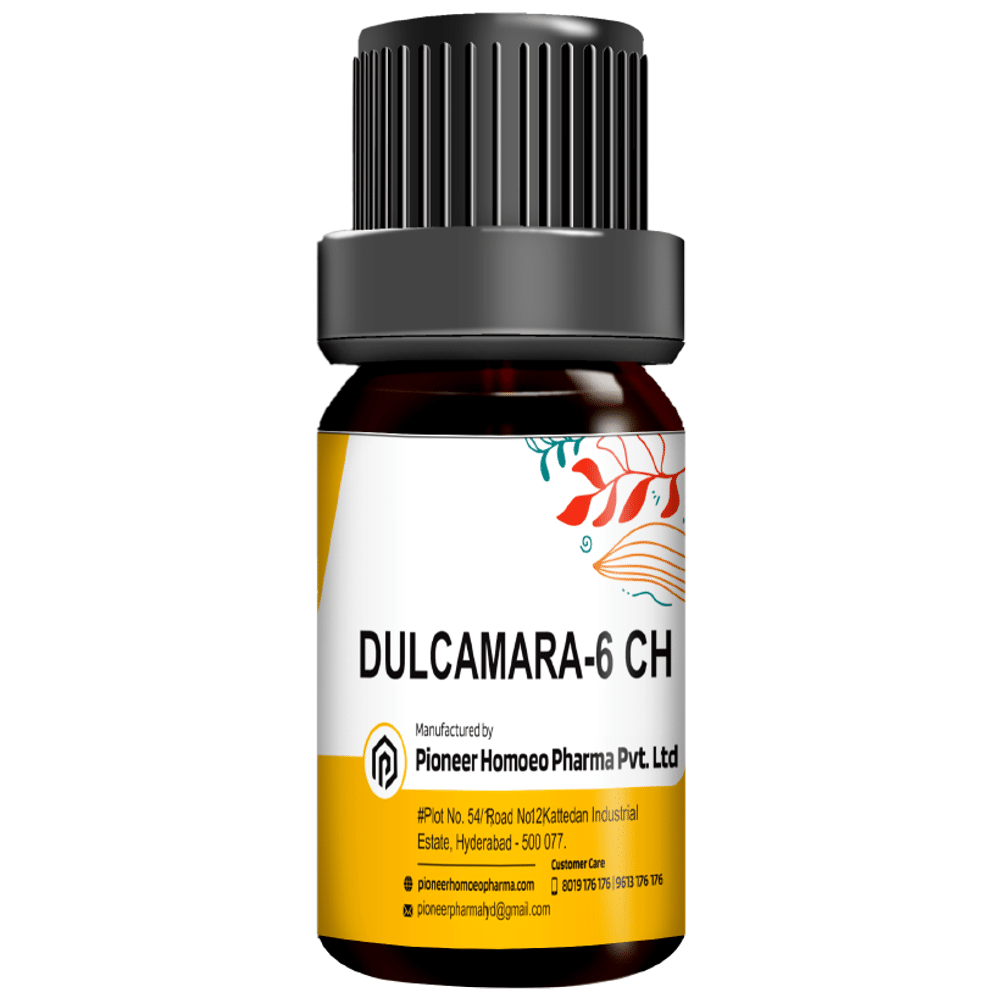 Pioneer Pharma Dulcamara Globules Pellets Multidose Pills 6 CH Pioneer Pharma Dulcamara Globules Pellets Multidose Pills 6 CH