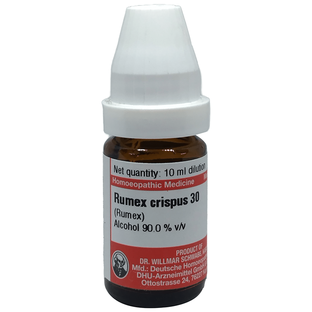Dr Willmar Schwabe Germany Rumex Crispus Dilution 30 Dr Willmar Schwabe Germany Rumex Crispus Dilution 30