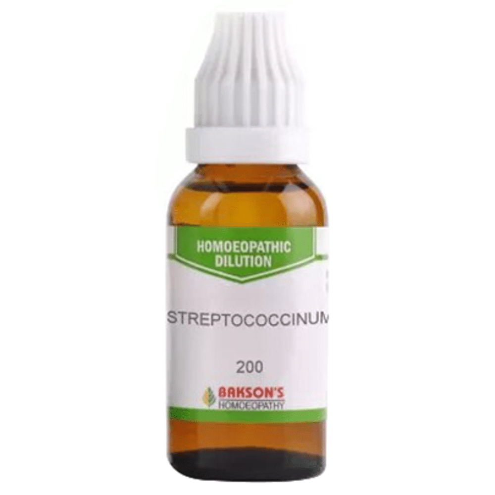 Bakson's Homeopathy Streptococcinum Dilution 200 Bakson's Homeopathy Streptococcinum Dilution 200