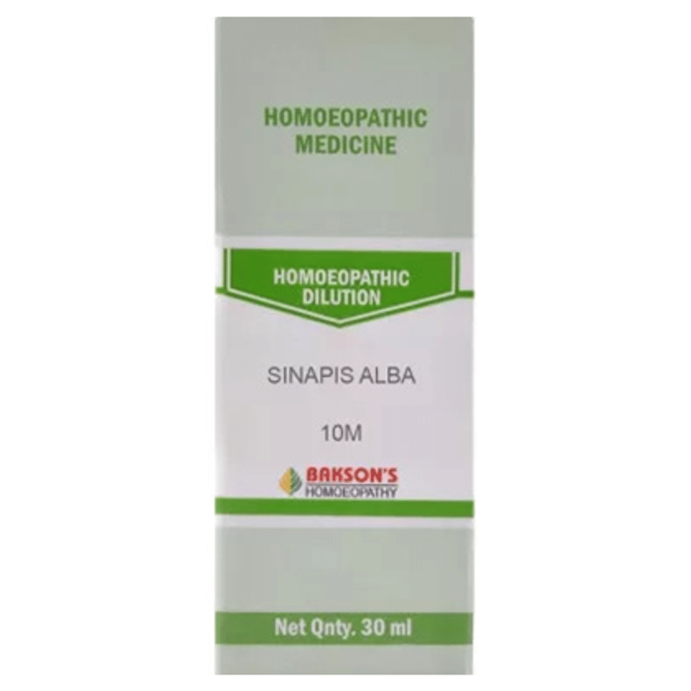 Bakson's Homeopathy Sinapis Alba Dilution 10M Bakson's Homeopathy Sinapis Alba Dilution 10M