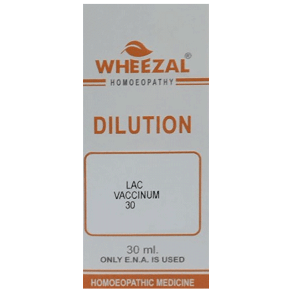 Wheezal lac Vaccinum Defloratum Dilution 30 Wheezal lac Vaccinum Defloratum Dilution 30