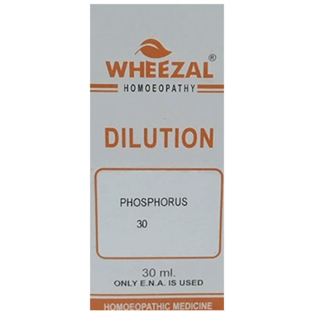 Wheezal Phosphorus Dilution 30 Wheezal Phosphorus Dilution 30
