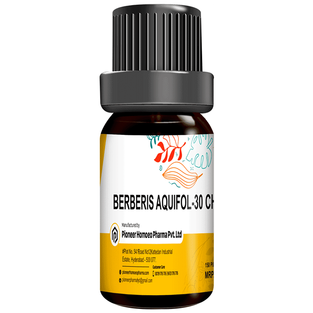 Pioneer Pharma Berberis Aquifoli Globules Pellets Multidose Pills 30 CH Pioneer Pharma Berberis Aquifoli Globules Pellets Multidose Pills 30 CH