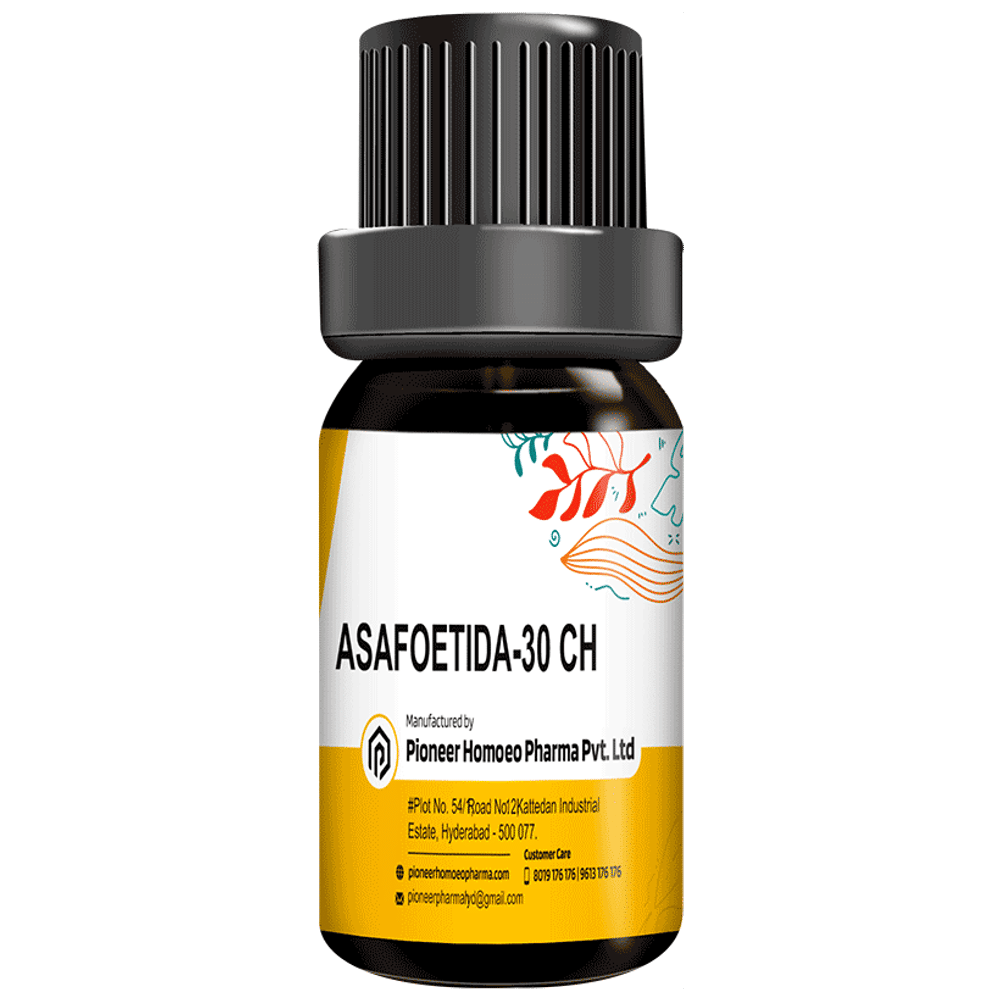 Pioneer Pharma Asafoetida Globules Pellets Multidose Pills 30 CH Pioneer Pharma Asafoetida Globules Pellets Multidose Pills 30 CH
