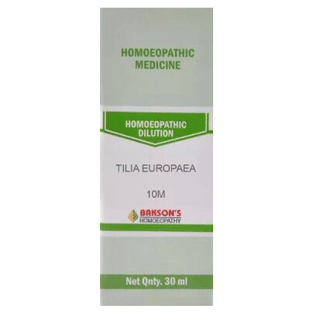 Bakson's Homeopathy Tilia Europaea Dilution 10M Bakson's Homeopathy Tilia Europaea Dilution 10M
