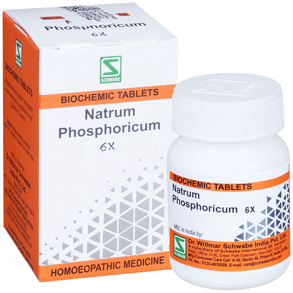 Dr Willmar Schwabe India Natrum Phosphoricum Biochemic Tablet 6X Dr Willmar Schwabe India Natrum Phosphoricum Biochemic Tablet 6X