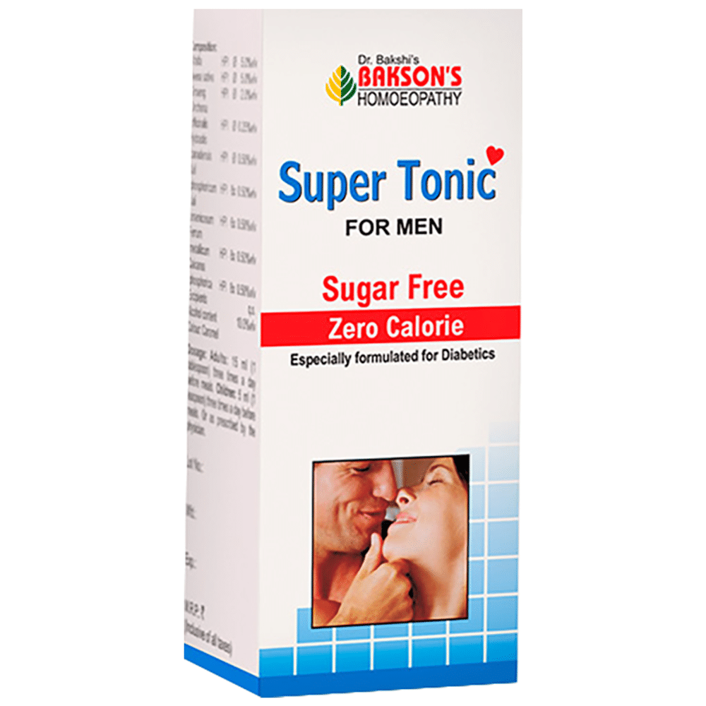 Bakson's Homeopathy Super Tonic for Men Sugar Free Bakson's Homeopathy Super Tonic for Men Sugar Free